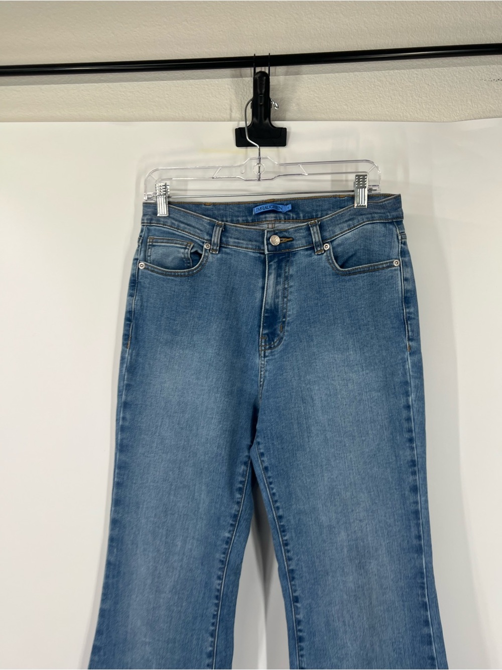 J. McLaughlin High Rise Flared Jeans - Picture 2 of 9